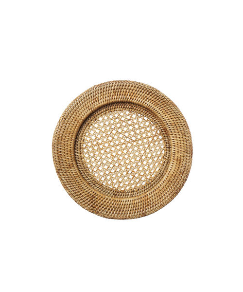 Rattan Charger, Natural