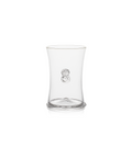 Henrietta Handblown Tumbler, Clear, Cut Out