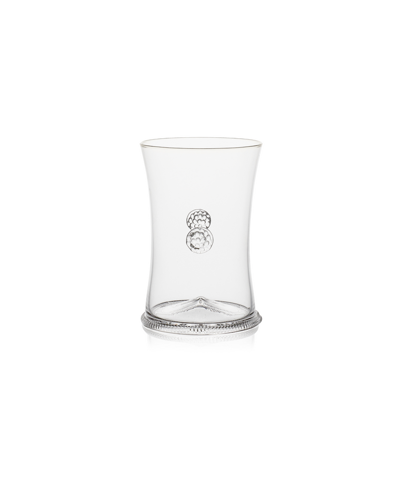 Henrietta Handblown Tumbler, Clear