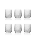 Rebecca Udall Julia Twisted Cut Crystal Tumbler Glass, Set of 6