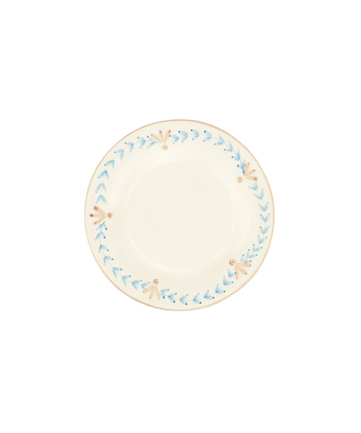 Rebecca Udall Elouise Dessert Plate, Blue/Taupe