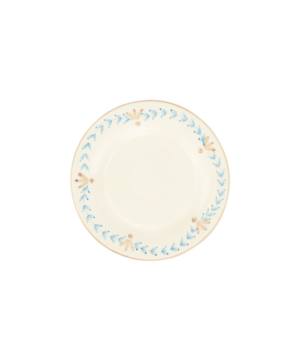 Rebecca Udall Elouise Dessert Plate, Blue/Taupe