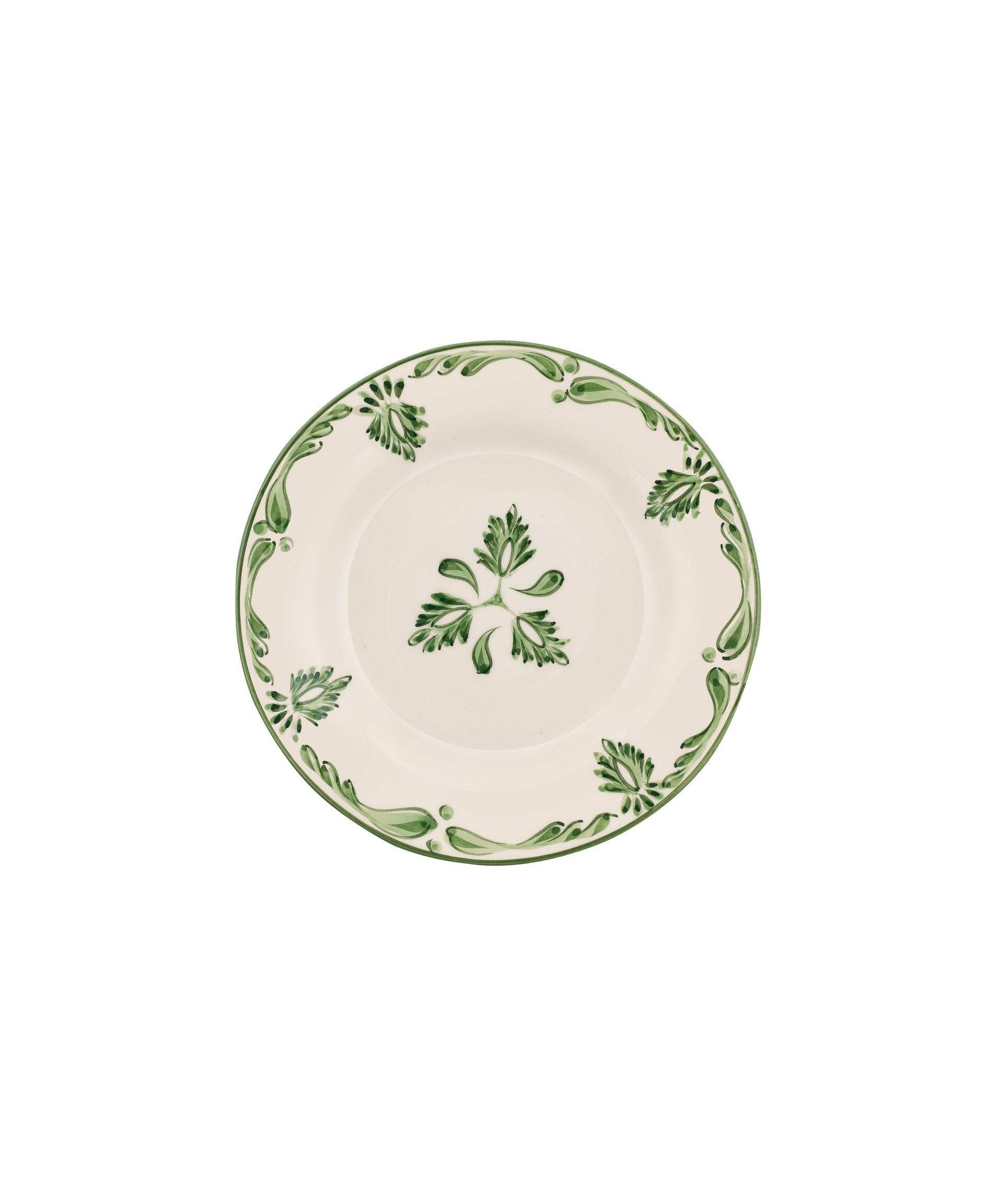 Eleanor Dessert Plate Forest Green