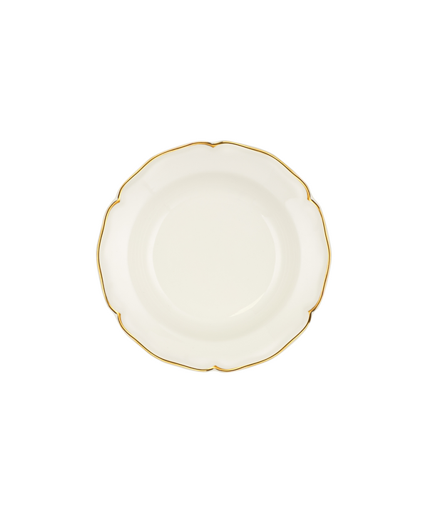 Rebecca Udall Madeleine Pasta Bowl, Gold Filet 