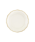 Rebecca Udall Madeleine Gold Border Dinner Plate