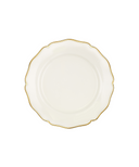 Rebecca Udall Madeleine Gold Border Dinner Plate
