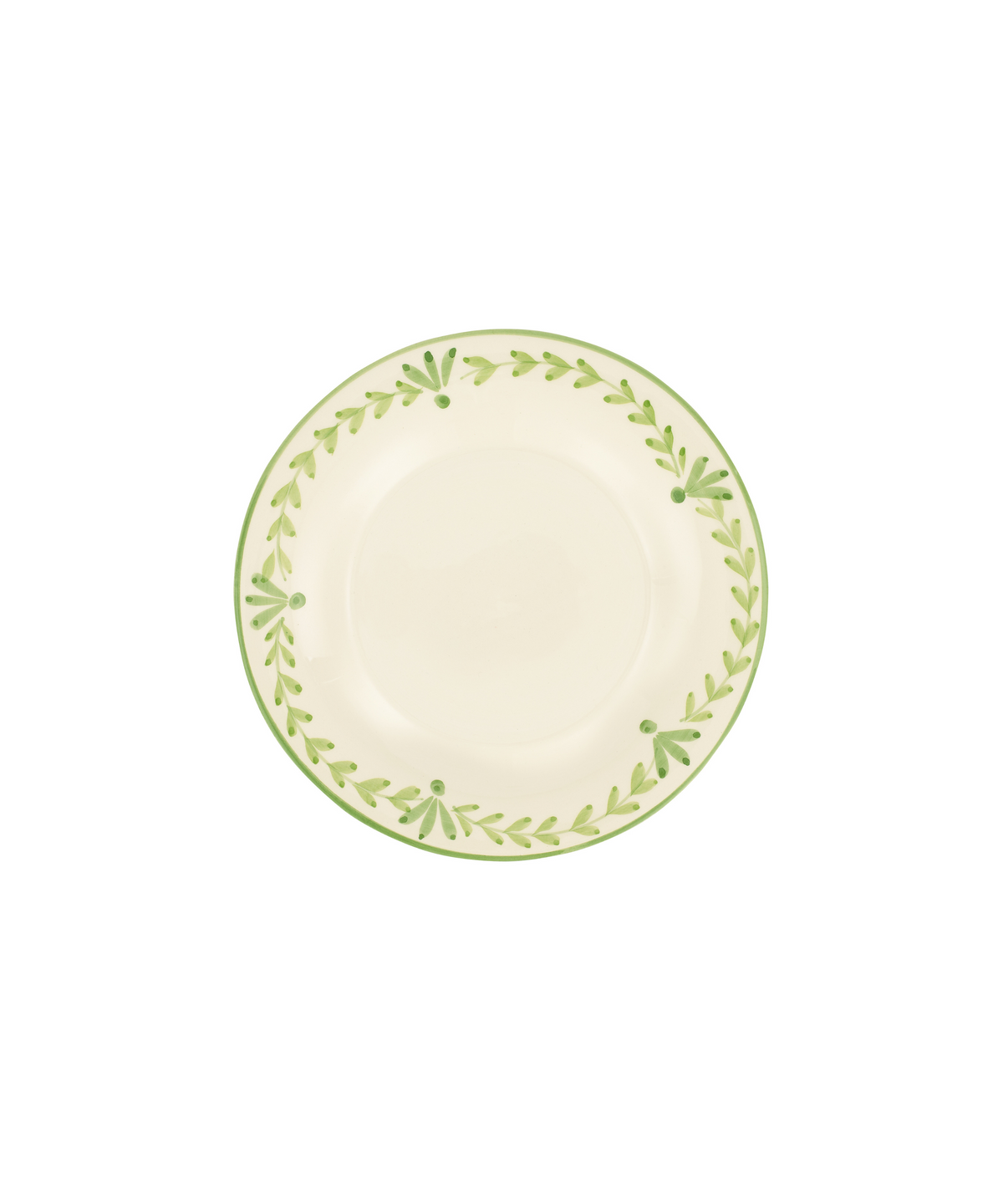 Elouise Dessert Plate, Green