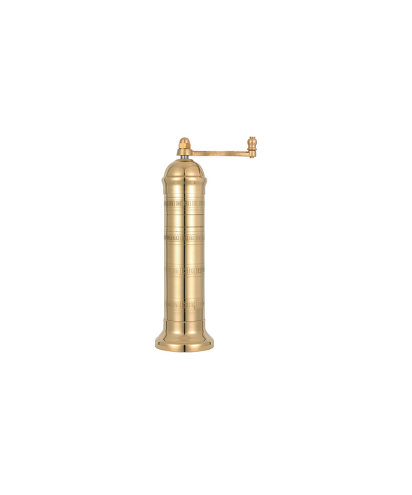 Rebecca Udall Brass Salt Mill Grinder with handle