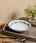 Celia Serving Bowl, Denim Blue