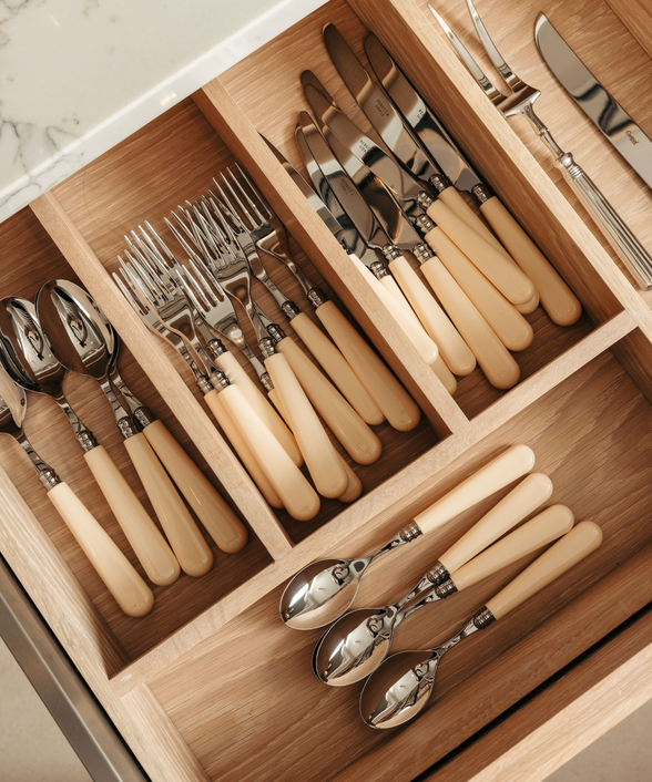 Classic Cutlery Set, Ivory