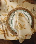 Prairie Linen Napkin with Zita Crockery