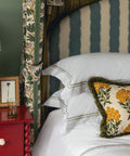 Rebecca Udall, Evora Double Row Corded Bed Linen, Sage