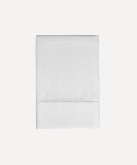 Rebecca Udall Classic Hemstitch Linen Tablecloth, White