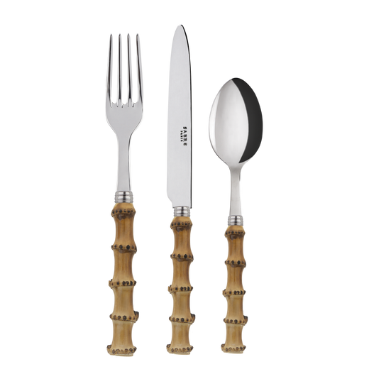 Rebecca Udall Bamboo Handle Cutlery, Three Piece Set