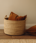 Mila Basket, Lifestyle, with Frances Cushion