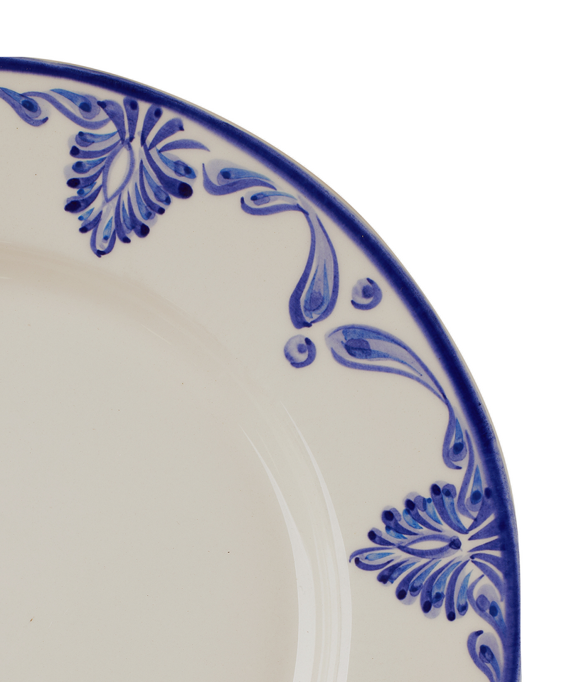 Eleanor Dessert Plate, Blue
