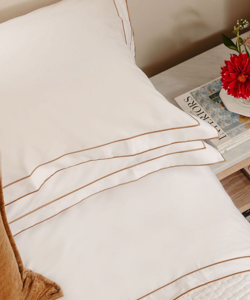 Rebecca Udall Frame Bed Linen, Bronzed Umber