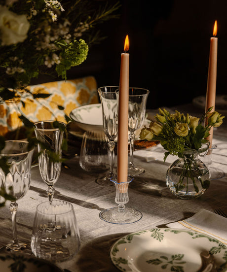 Rebecca Udall Set of 6 Danish Taper Candles, Nougat