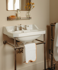 Pair of Amelia Scalloped Guest Towels, Mustard