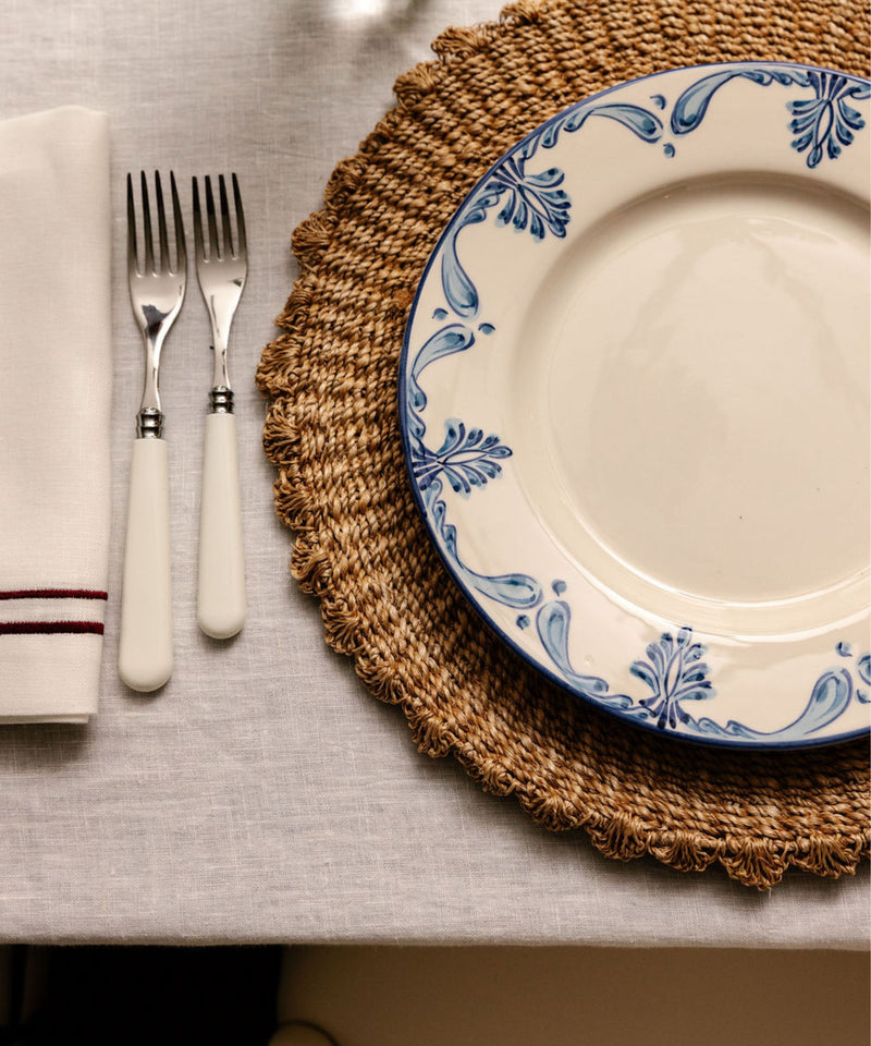 Eleanor Dinner Plate, Blue