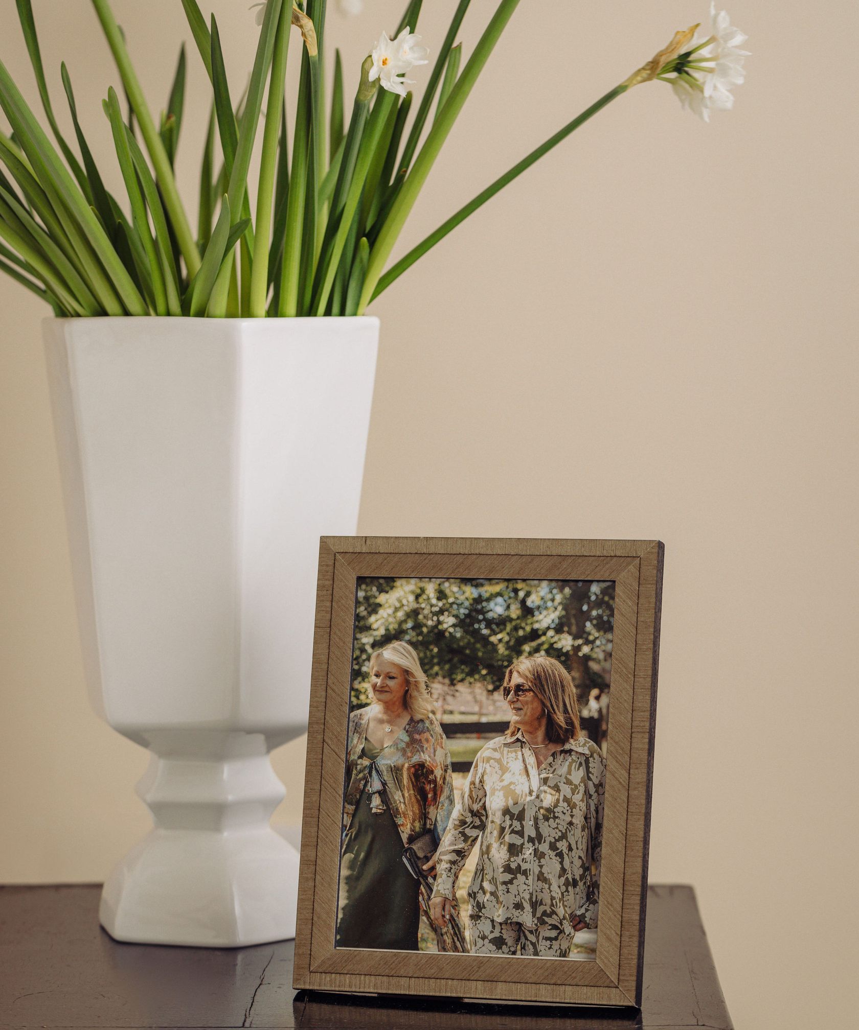 Bianca Photo Frame, Taupe