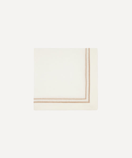 Sophie Classic Two Cord Napkin, Dusky Pink