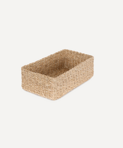 Rebecca Udall Abaca Rectangular Storage Basket, Small