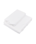 Alexandra Wavy Scalloped Topsheet, White