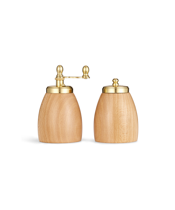 Allegra Salt & Pepper Mill Set, Natural