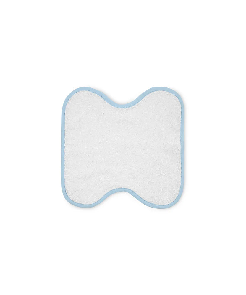 Amelia Scalloped Bath Towel Family Bundle, Powder Blue