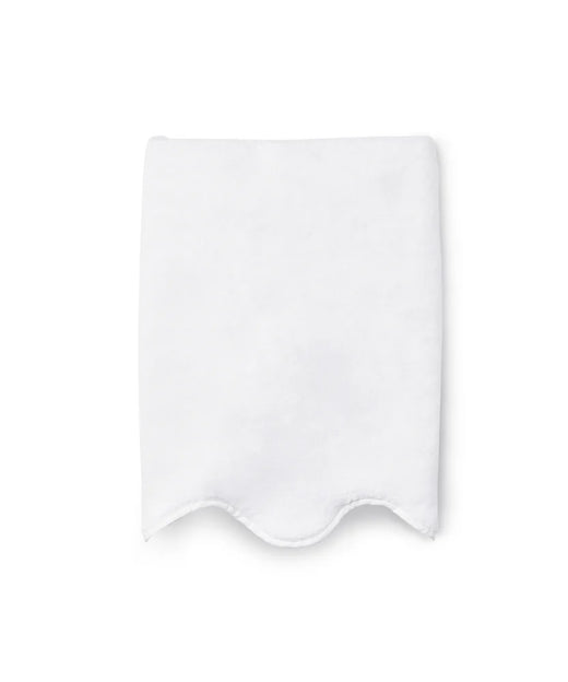 Amelia Scalloped Bath Towel Large Family Bundle, White