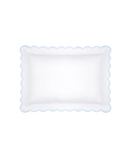Pair of Annabelle Scalloped Pillowcases, Powder Blue