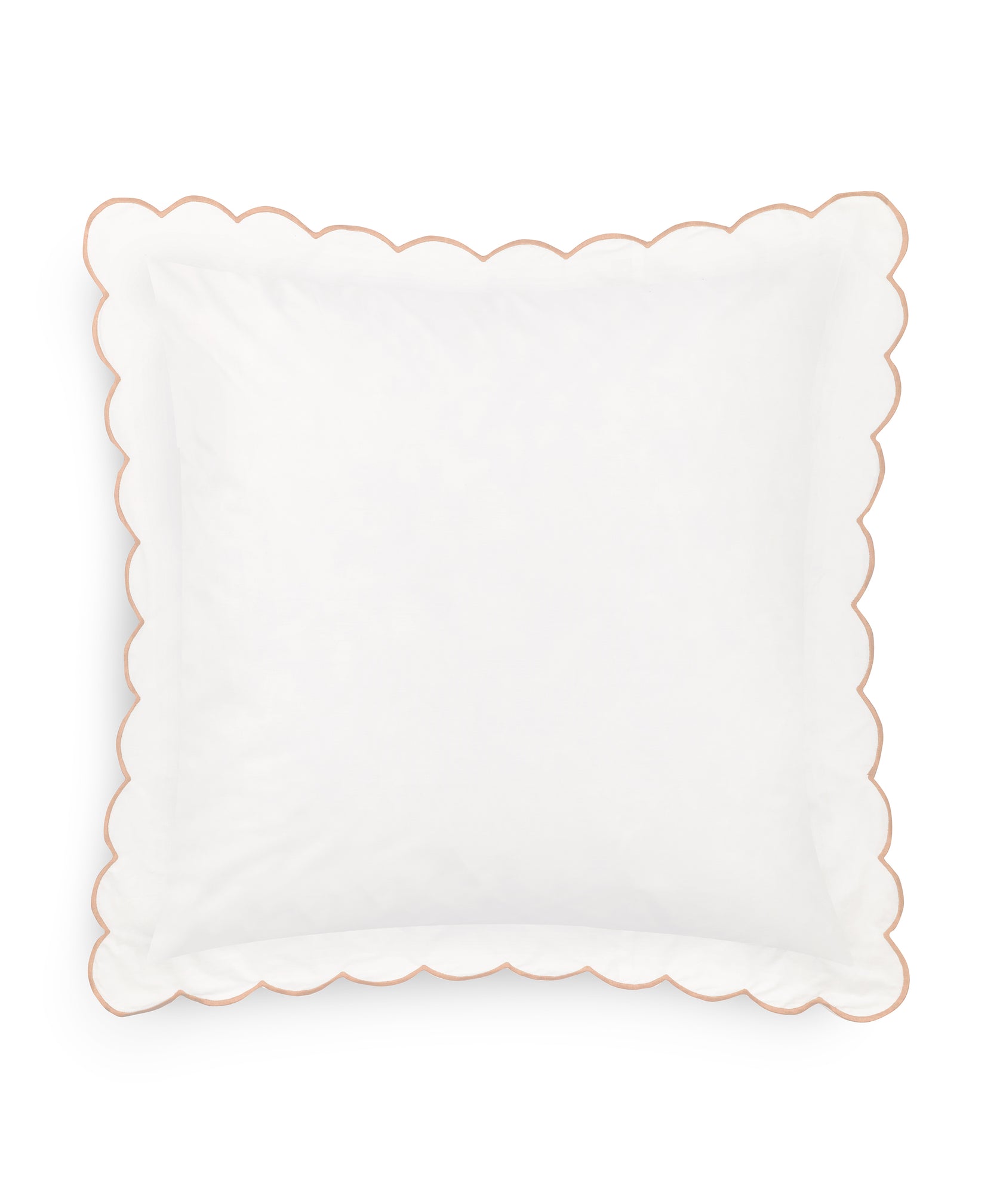 Annabelle Scalloped Bed Linen, Dusty Pink