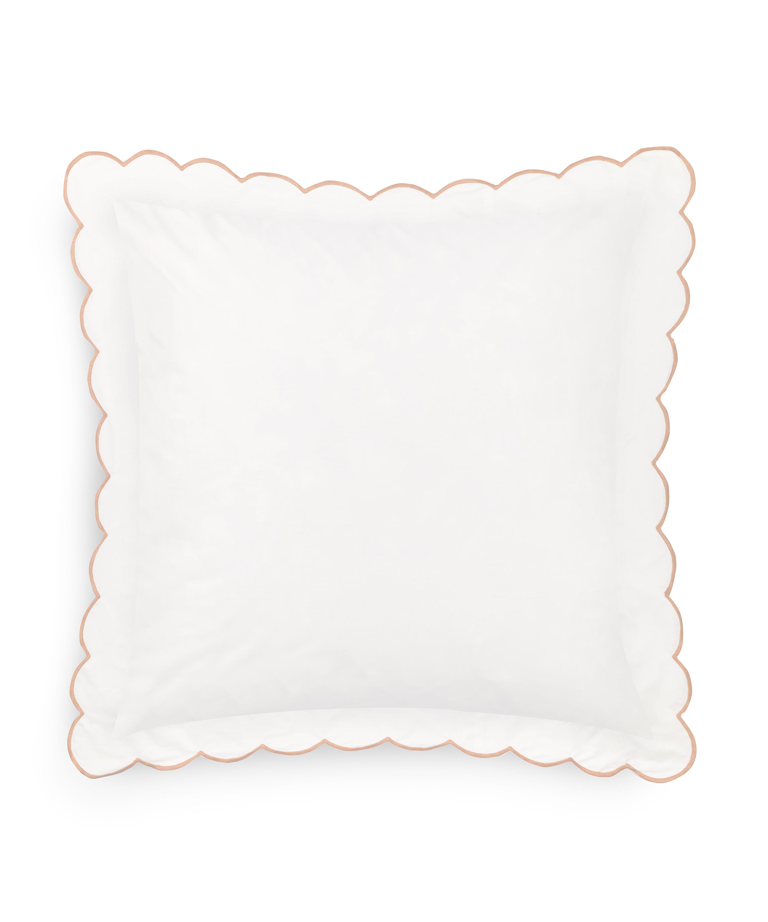 Annabelle Scalloped Bed Linen, Dusty Pink
