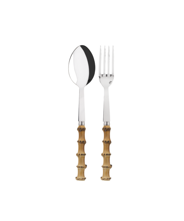Rebecca Udall Rebecca Udall Bamboo Handle Serving Fork and Spoon