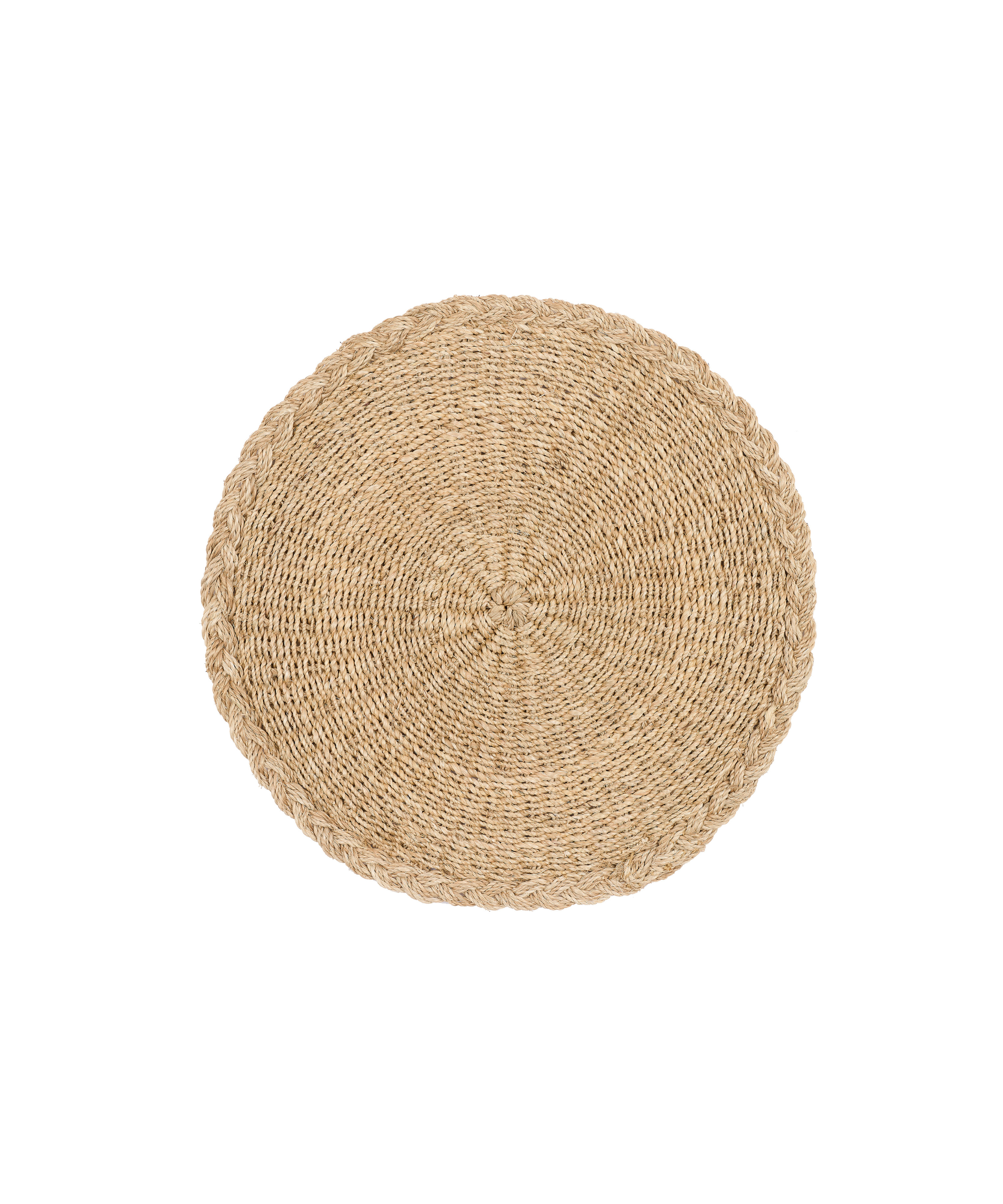 Braided Abaca Placemat, Natural