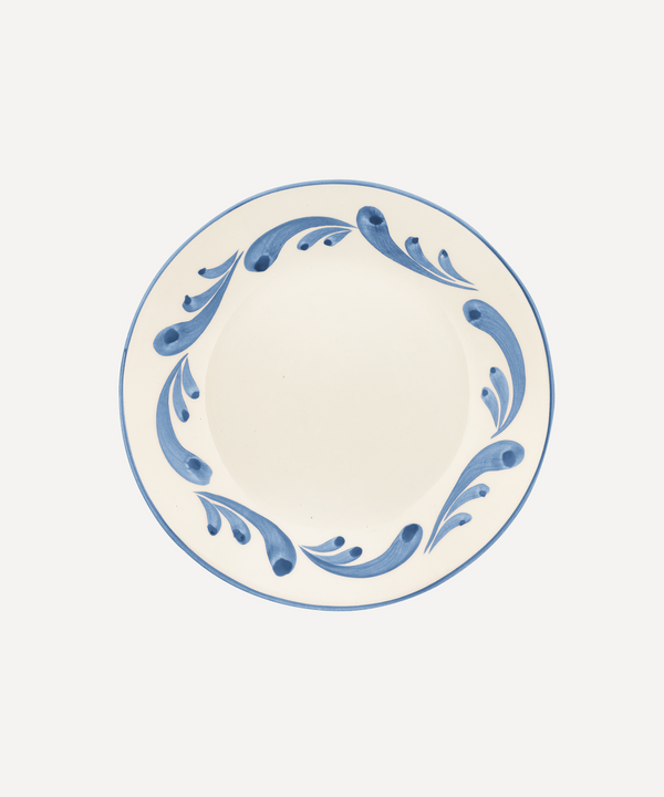 Rebecca Udall Celia Dessert Plate, Denim Blue, Cut Out