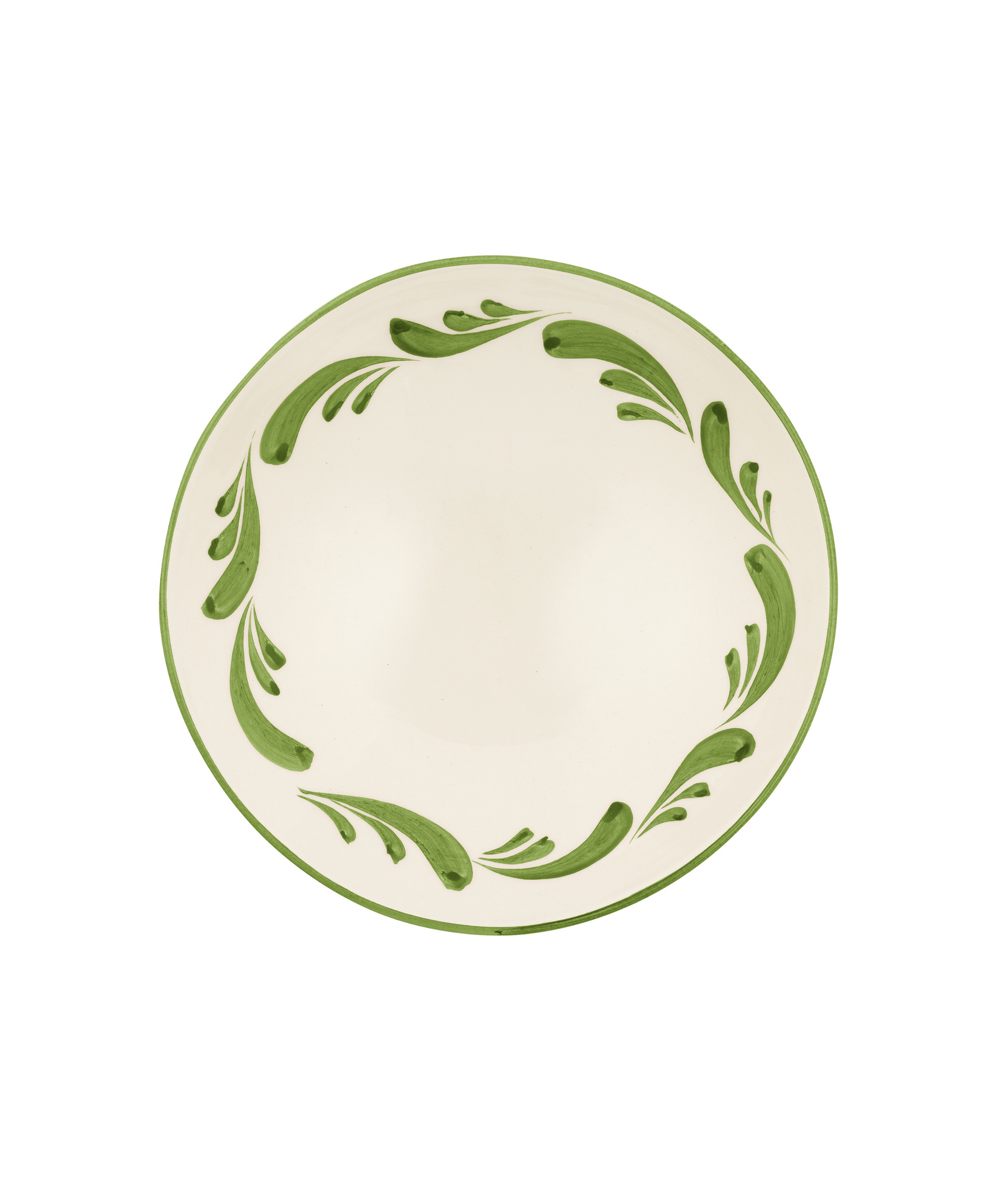 Celia Pasta Bowl, Leaf Green