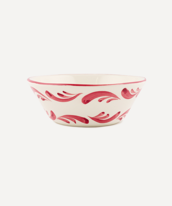 Celia Cereal Bowl, Raspberry