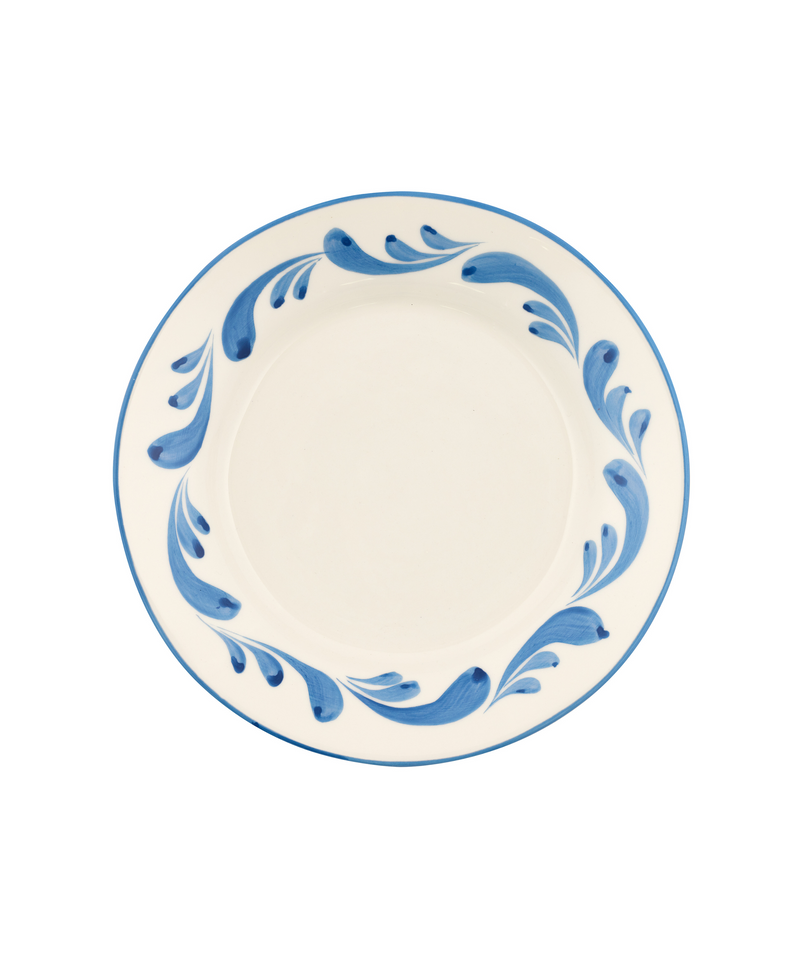 Celia Dinner Plate, Denim Blue