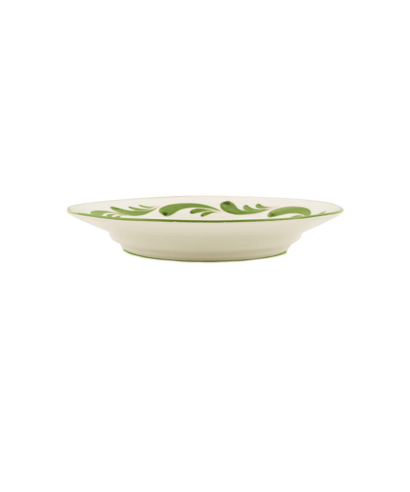 Celia Dinner Plate, Leaf Green