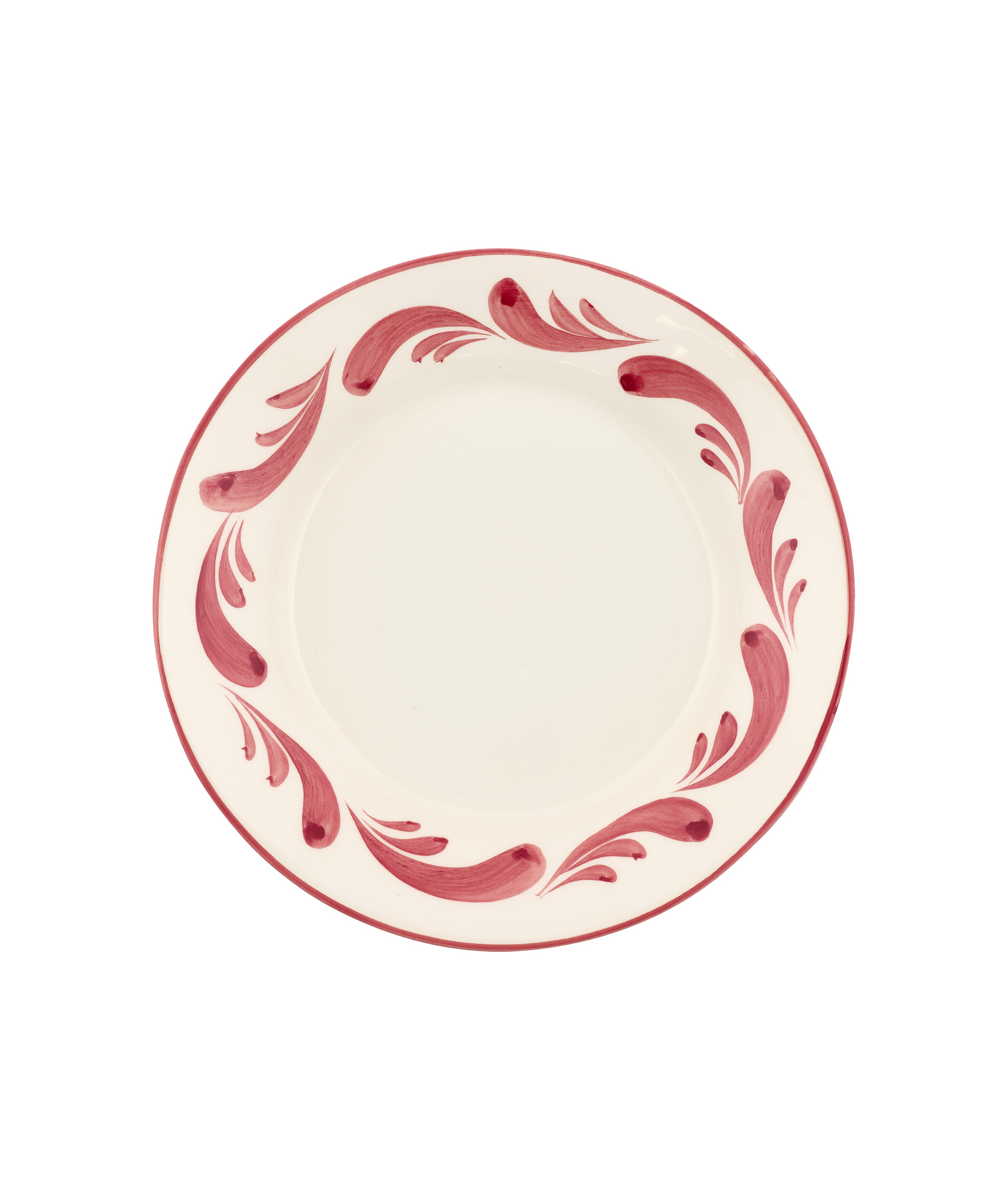 Celia Dinner Plate Raspberry