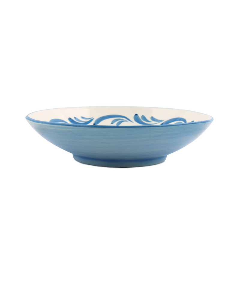 Celia Serving Bowl, Denim Blue