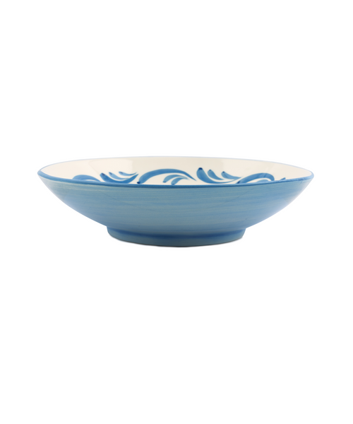 Celia Serving Bowl, Denim Blue
