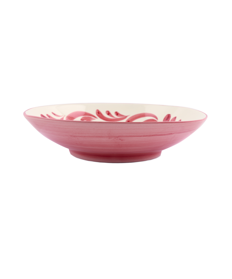 Rebecca Udall Celia Serving Bowl, Raspberry, Cut Out