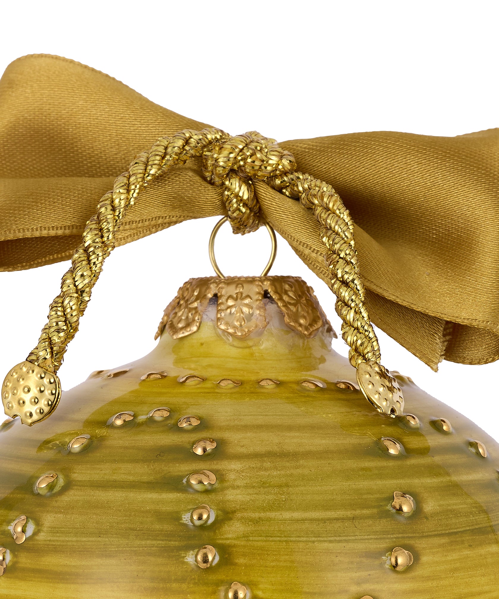 Chiara Bauble, Gold/Amber, Detail