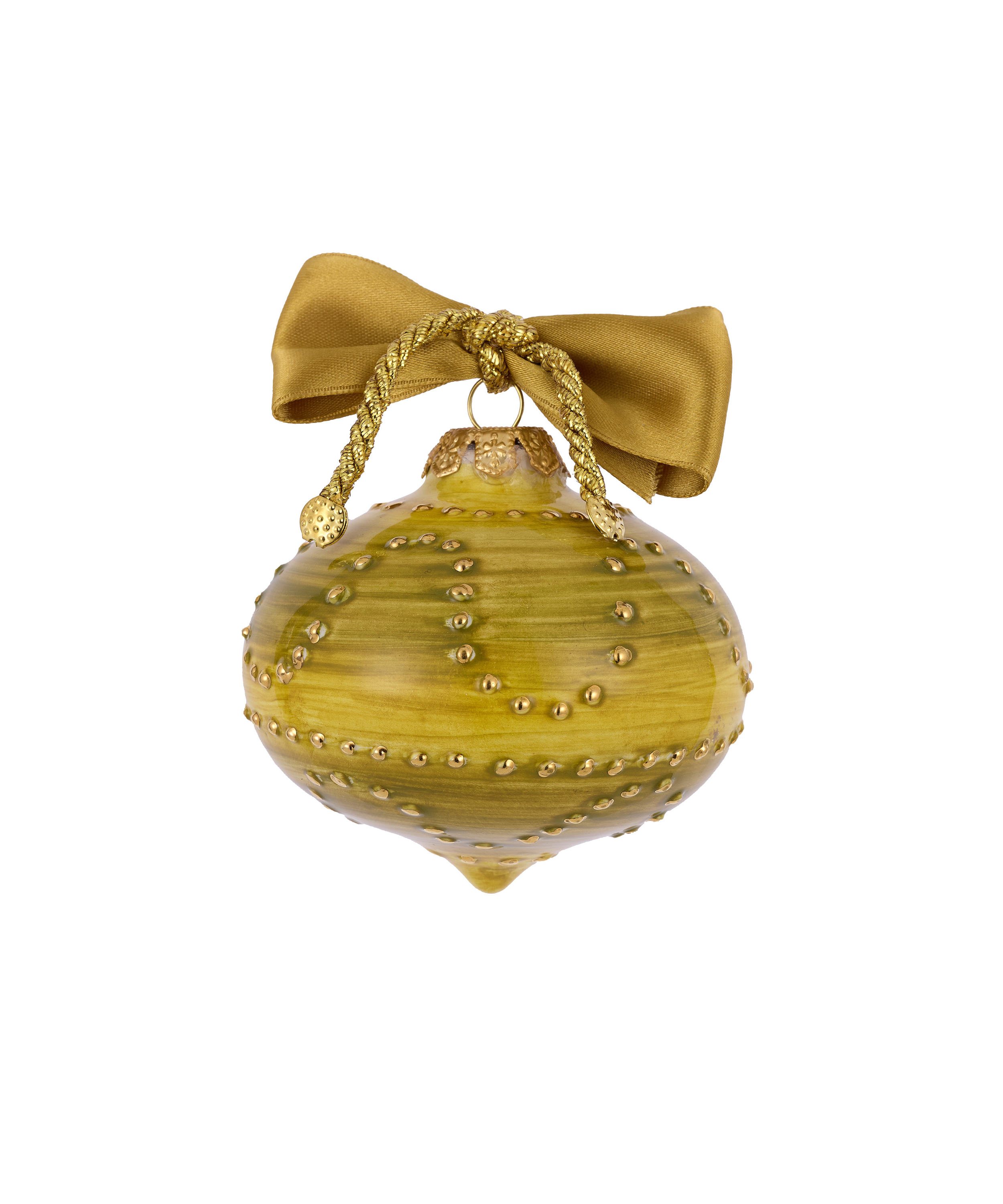 Chiara Bauble, Gold/Amber