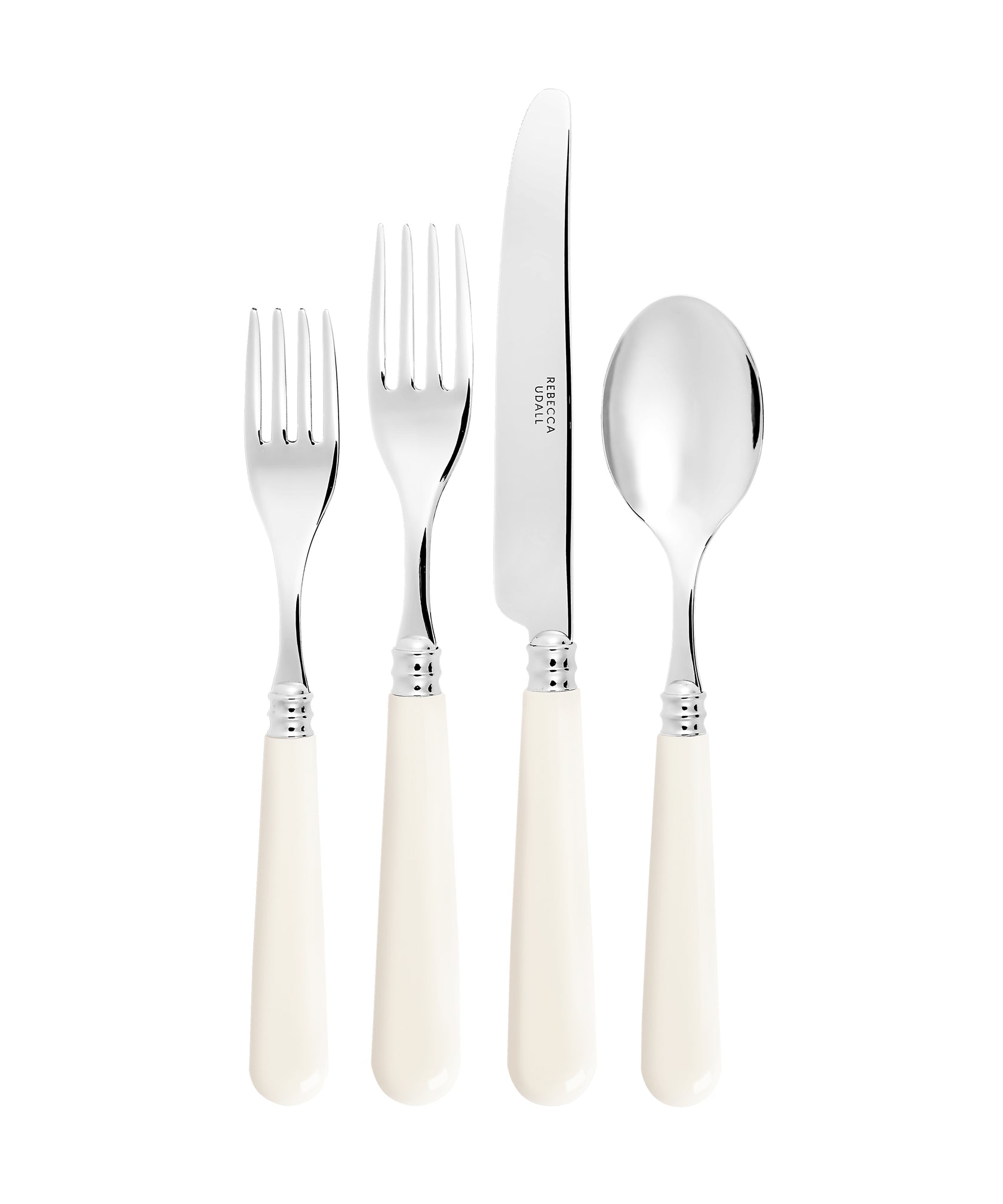 Rebecca Udall, Classic Cutlery Set, Pale Ivory, Set of 4