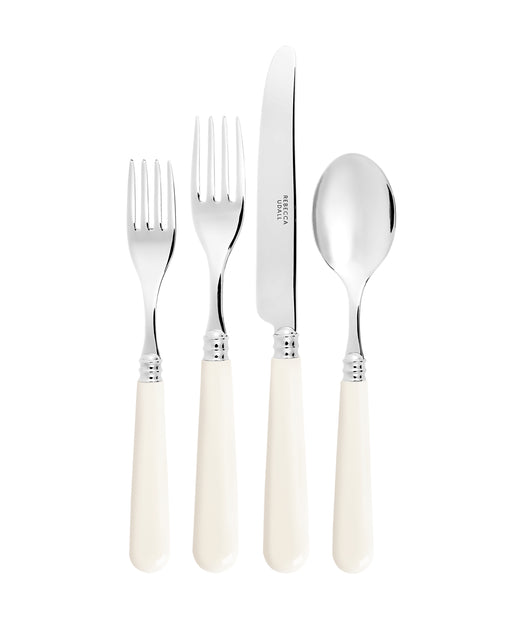 Rebecca Udall, Classic Cutlery Set, Pale Ivory, Set of 4