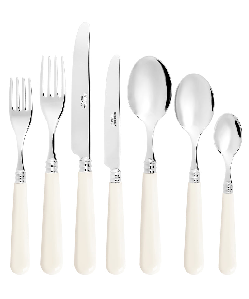 Classic Cutlery Set, Pale Ivory